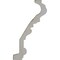 Ekena Millwork SAMPLE - 5 7/8"H x 2 5/8"P x 6 3/8"F x 12"L, (4" Repeat) Loera with Rope Moulding SAMPLE-MLD06X03X06LO - alternate 3